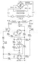 Page B Diagram and Parts List for 9719-3  Briggs and Stratton Generator